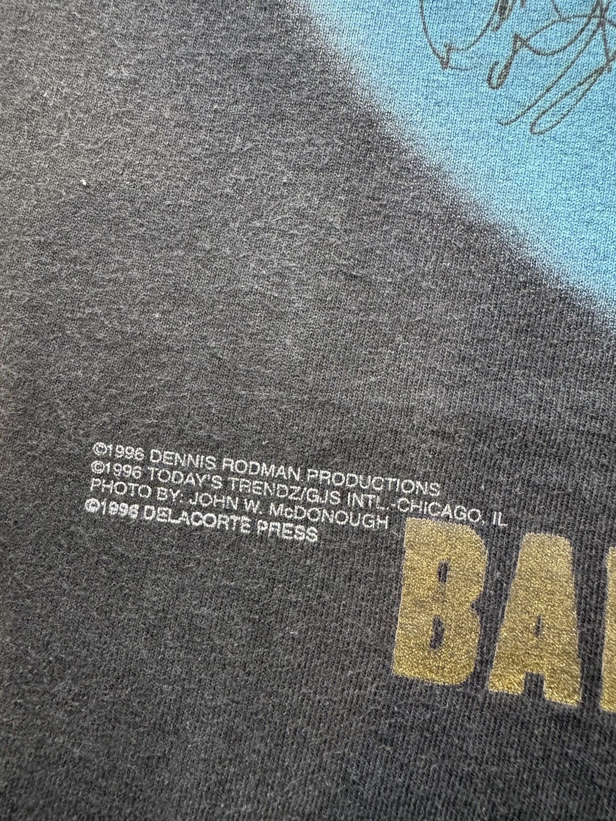 Rap Tees VINTAGE 90’S DENNIS RODMAN BAD AS I WANNA BE T SHIRT Size US M / EU 48-50 / 2 - 4 Thumbnail