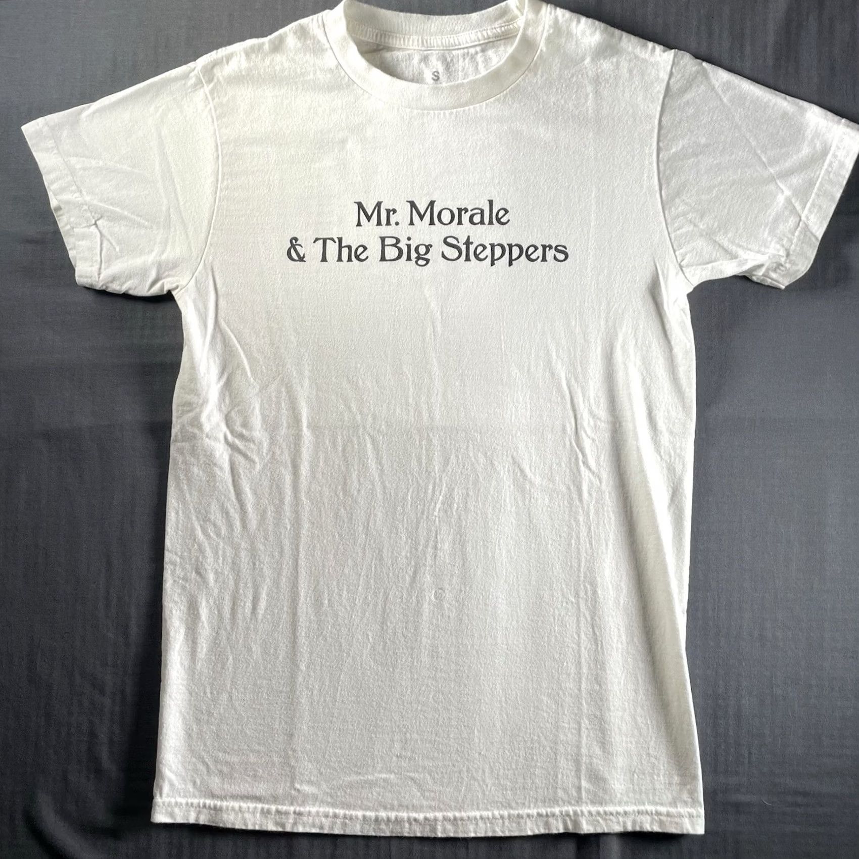 Vintage Kendrick Lamar Shirt Mens Small Hip Hop Graphic Print Crew Neck T-Shirt White Regular Cotton K Dot Morale & The Big Steppers Tour Album Mens Size US S / EU 44-46 / 1 - 3 Thumbnail