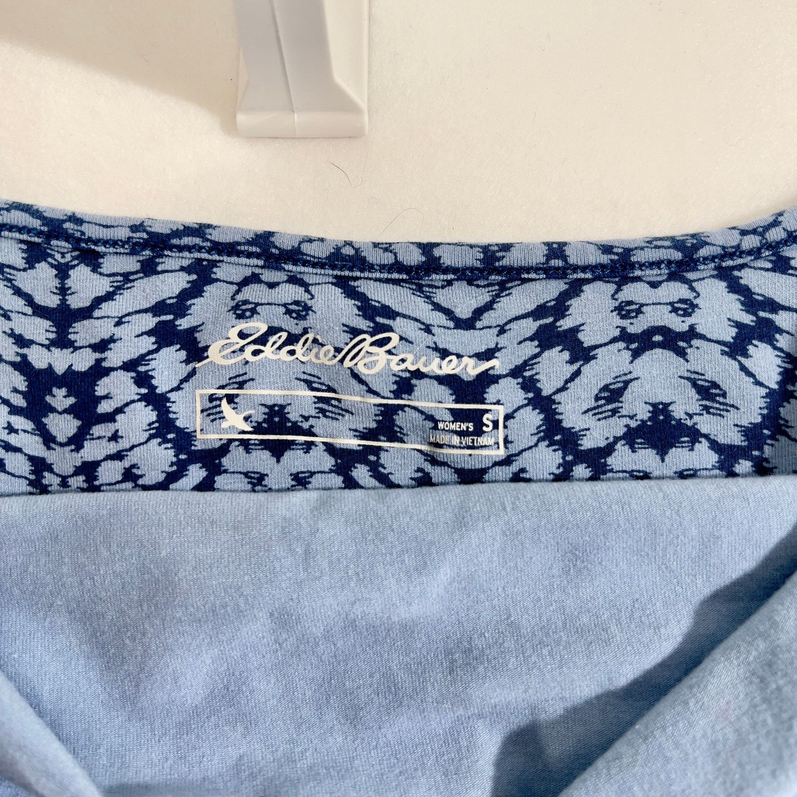Eddie Bauer Eddie Bauer Sleeveless Sun Dress Woman Sm. Blue Batik Boho Size S / US 4 / IT 40 - 2 Thumbnail
