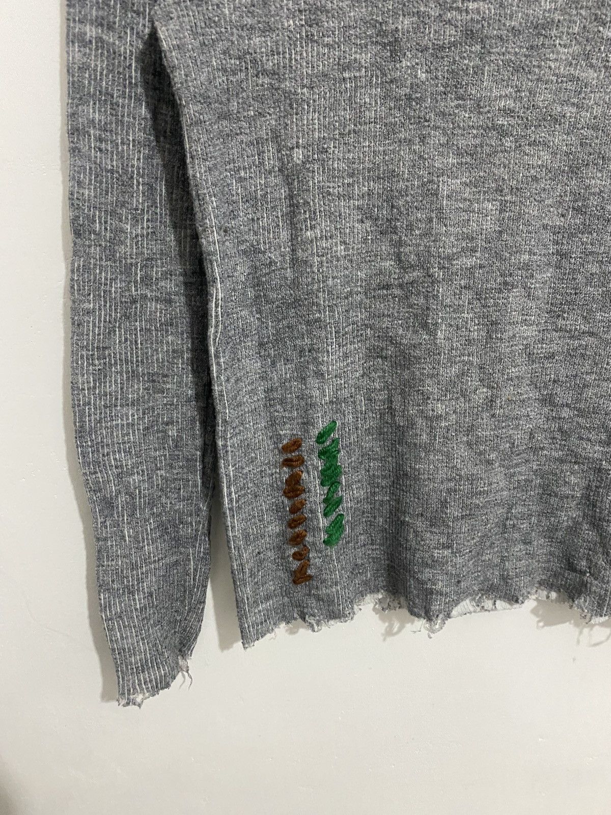 If Six Was Nine Ccoltong japanese distressed knitwear isseymiyake styled Size US S / EU 44-46 / 1 - 3 Thumbnail
