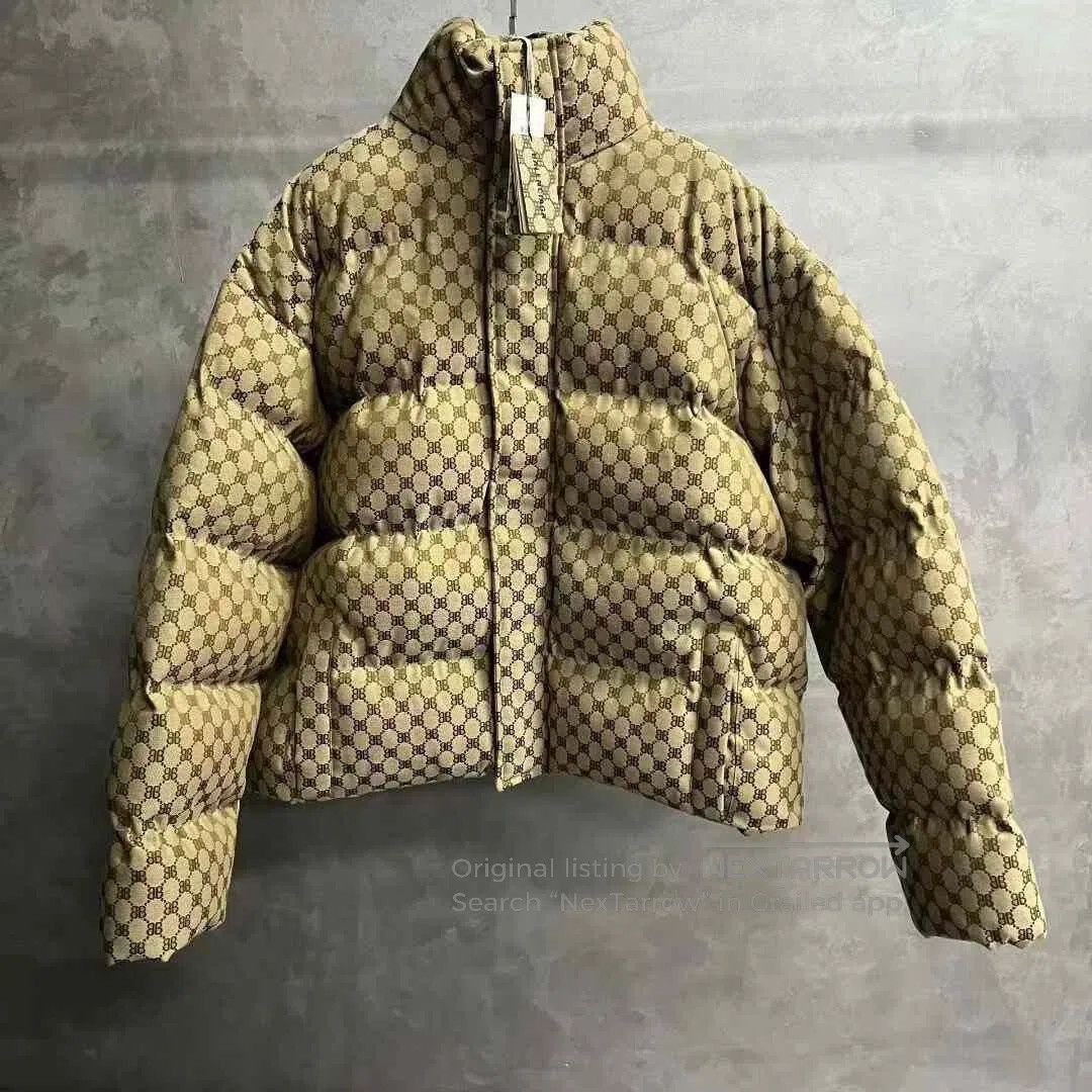 Balenciaga Balenciaga Khaki BB Logo Collaboration Jacket. Size US M / EU 48-50 / 2 - 1 Thumbnail