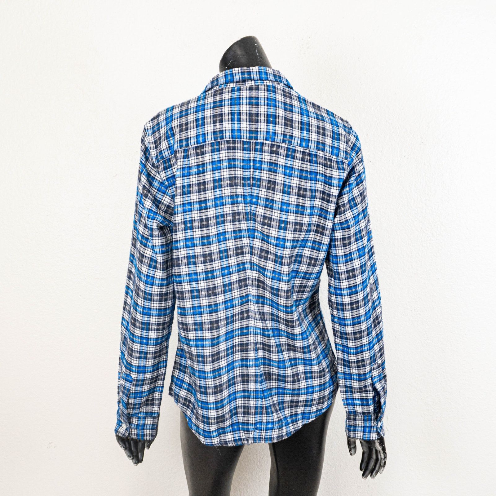 Frank & Eileen Frank & Eileen Button up BARRY Shirt Blue Plaid Flannel L Size L / US 10 / IT 46 - 5 Thumbnail