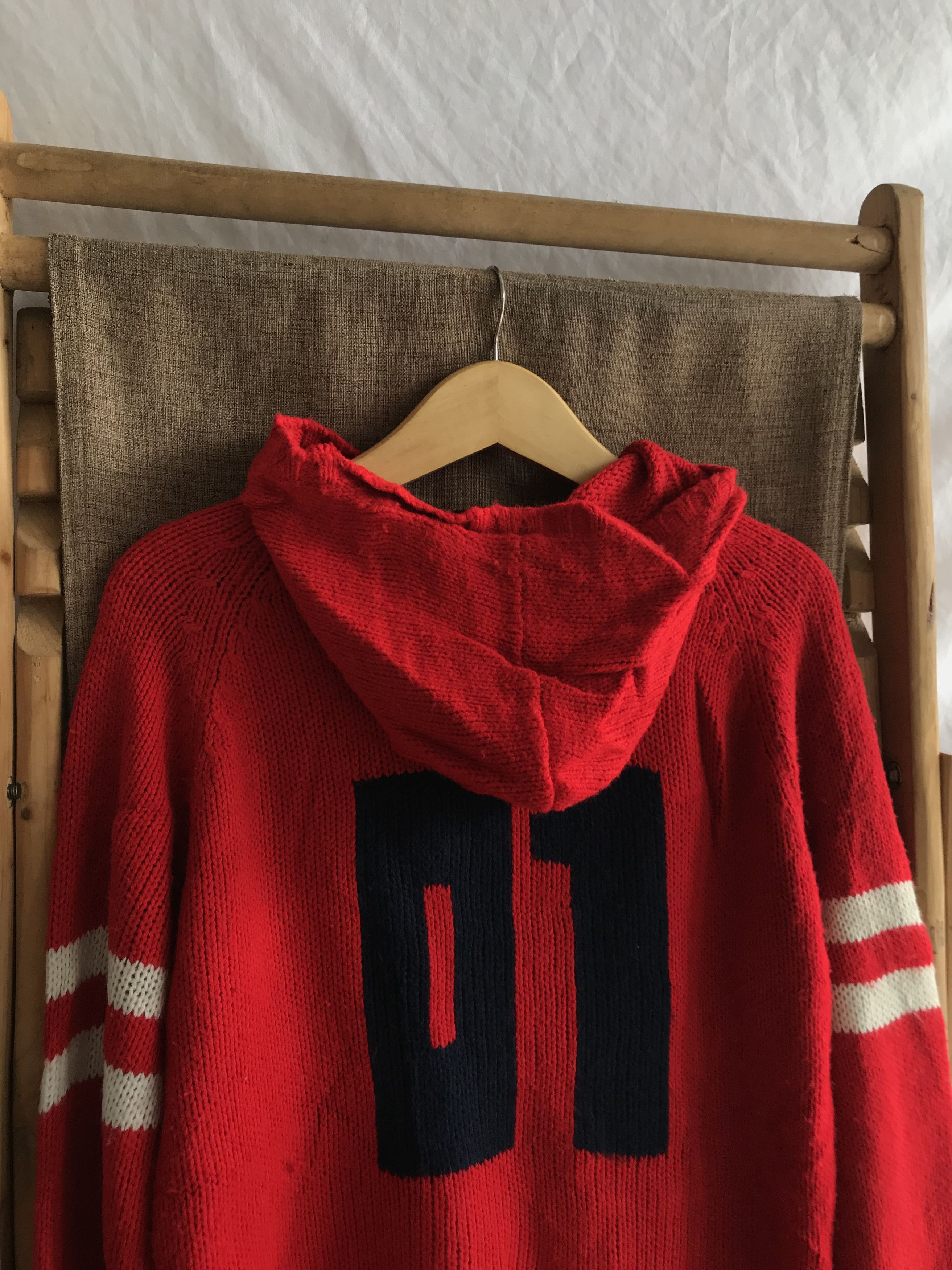 Hysteric Glamour × Japanese Brand × PPFM Ronettes Japanese "LA" Print Knitted Zip Hoodie Size US M / EU 48-50 / 2 - 5 Thumbnail