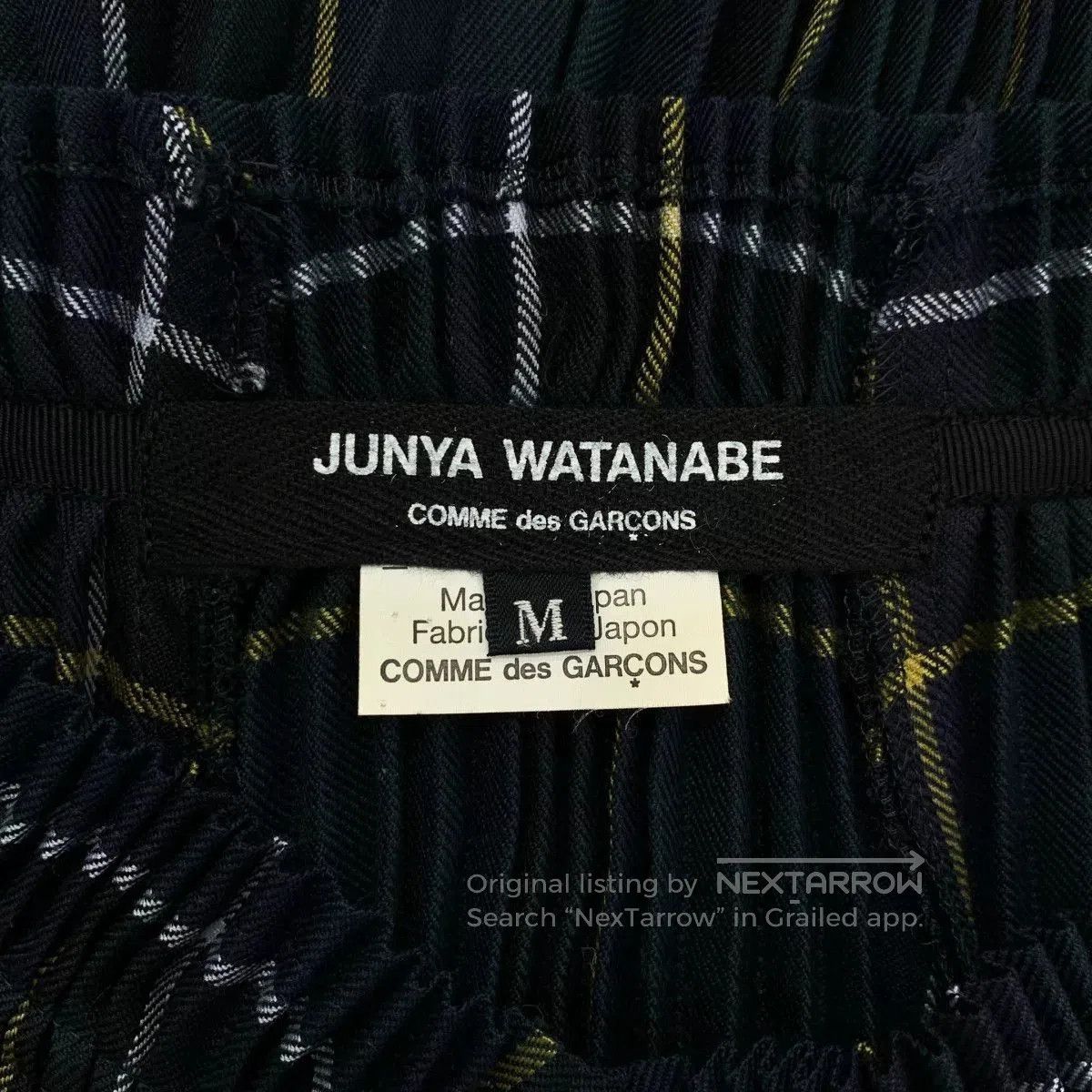 Junya Watanabe junya watanabe cdg 17aw plaid pleated dress. Size M / US 6-8 / IT 42-44 - 7 Thumbnail