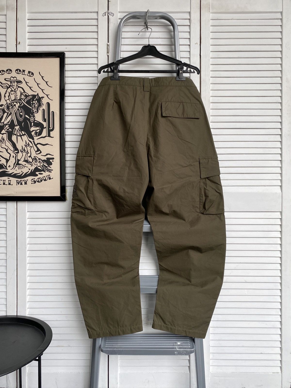 STONE ISLAND Ghost COMBAT CARGO PANTS