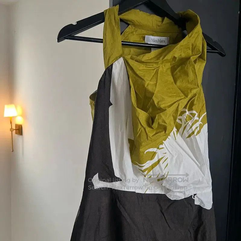 Max Mara MaxMara Multicolor Women's Dress in Size L . Size L / US 10 / IT 46 - 2 Thumbnail
