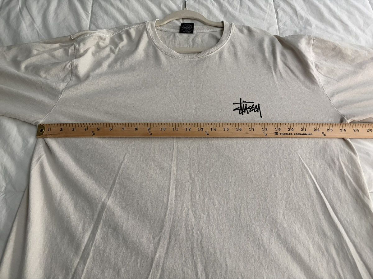 Stussy Stussy Basic Stussy LS Tee Beige X Large Size US XL / EU 56 / 4 - 7 Thumbnail