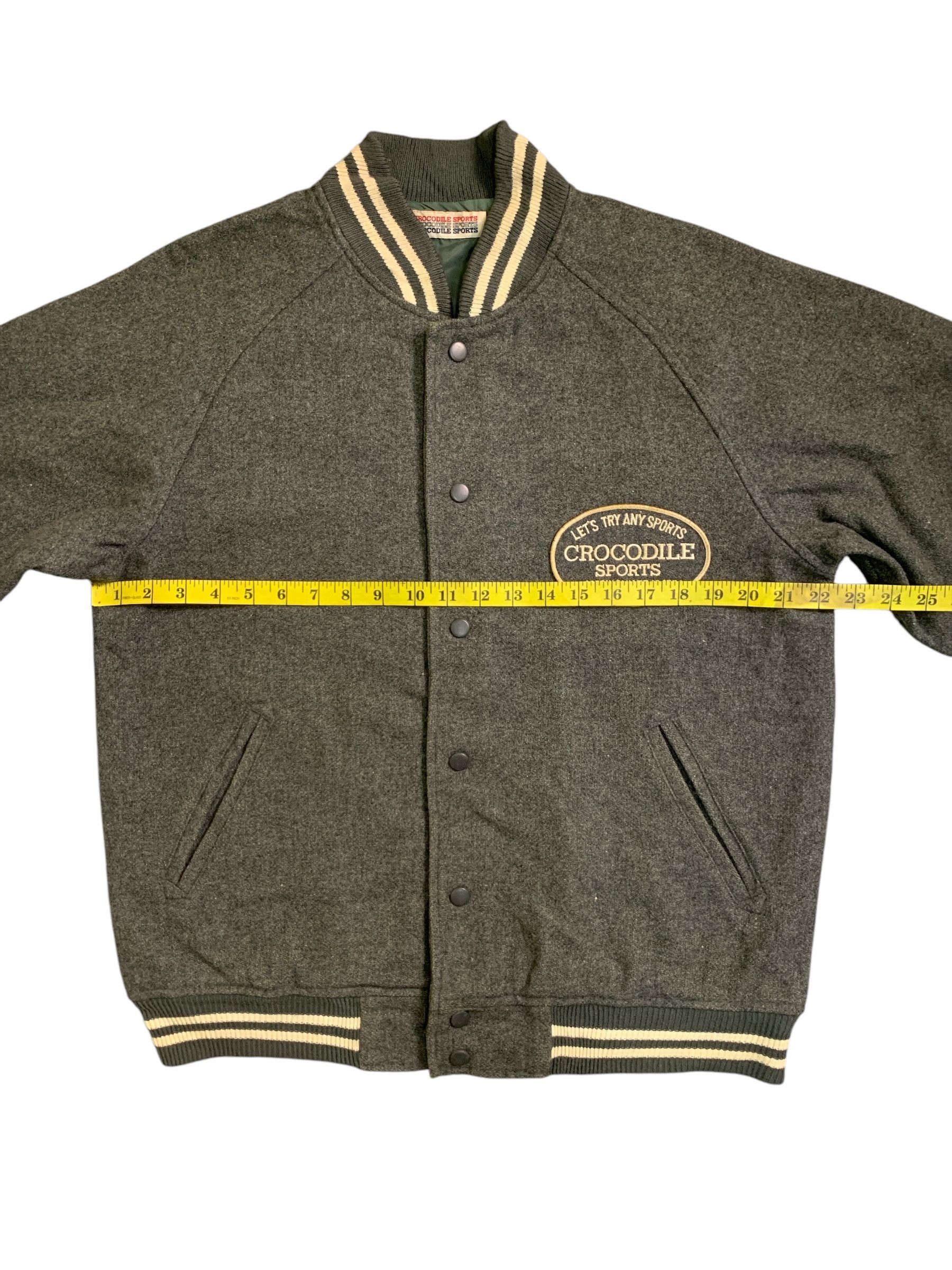 Vintage Rare Design Vintage Crocodile Sports Varsity Jackets Size L / US 10 / IT 46 - 9 Thumbnail