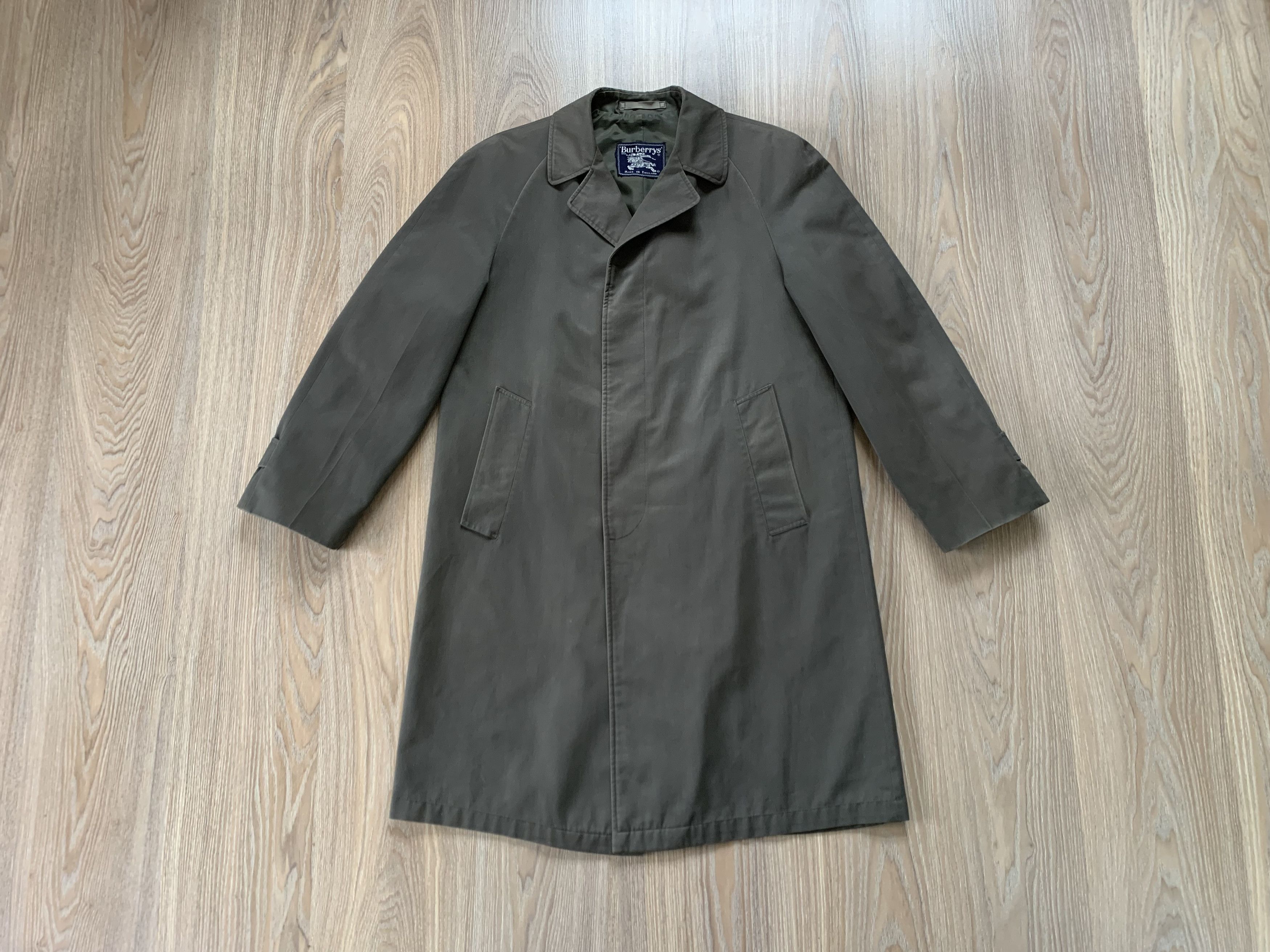 Burberry × Vintage Vintage Rare Burberrys Commuter II Olive Trench Coat Size US M / EU 48-50 / 2 - 11 Thumbnail