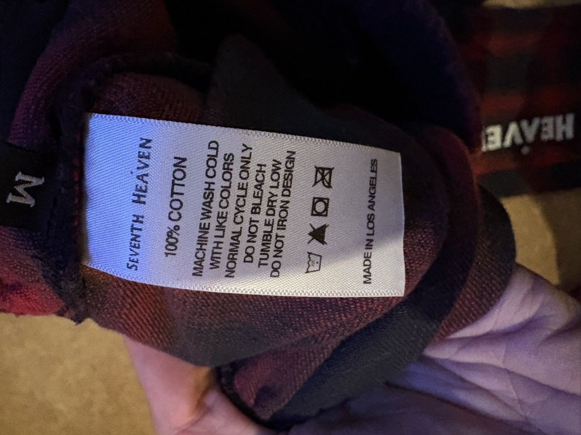 Seventh Heaven Seventh Heaven Red Chain-Stitched Flannel Trouser Size US 28 / EU 44 - 3 Thumbnail