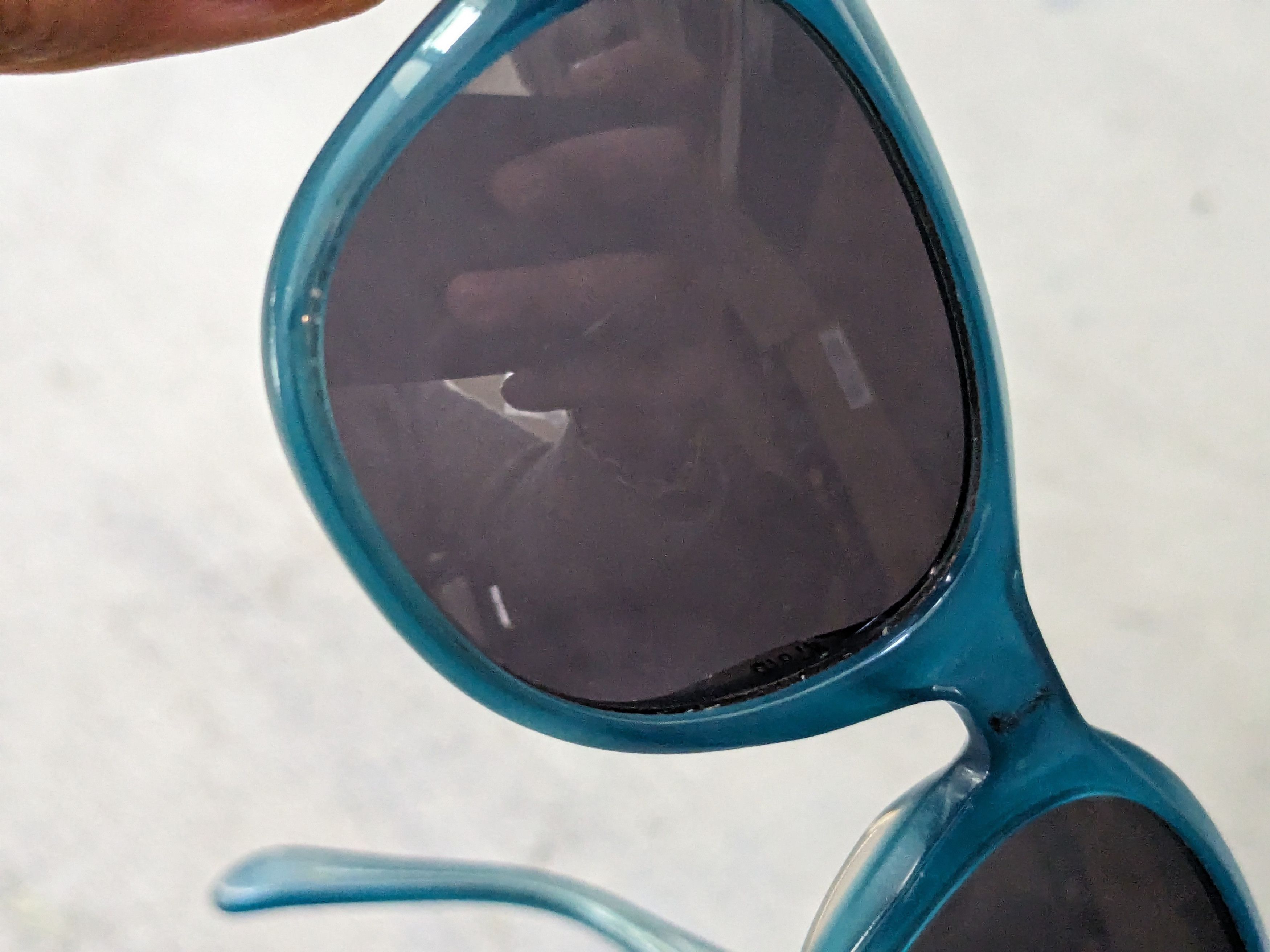 Celine Celine Sunglasses CL41457 Blue Round Size ONE SIZE - 7 Thumbnail
