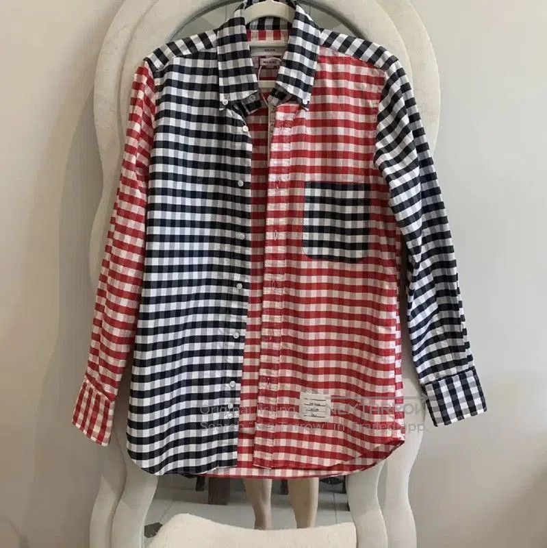 Thom Browne Thom Browne Multi-Color Ladies Long Sleeve Shirt . Size M / US 6-8 / IT 42-44 - 2 Thumbnail