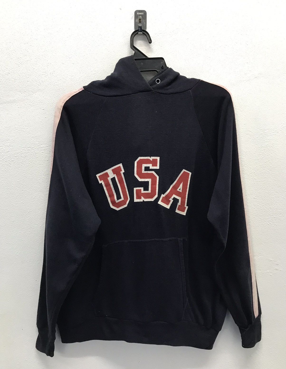 Vintage Big Logo Usa Made In Usa Hoodie