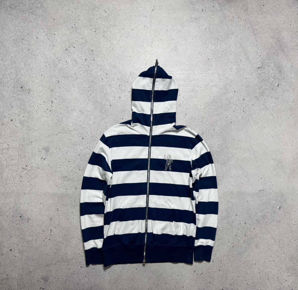 Billionaire Boys Club Ice Cream Striped Full Zip Hoodie