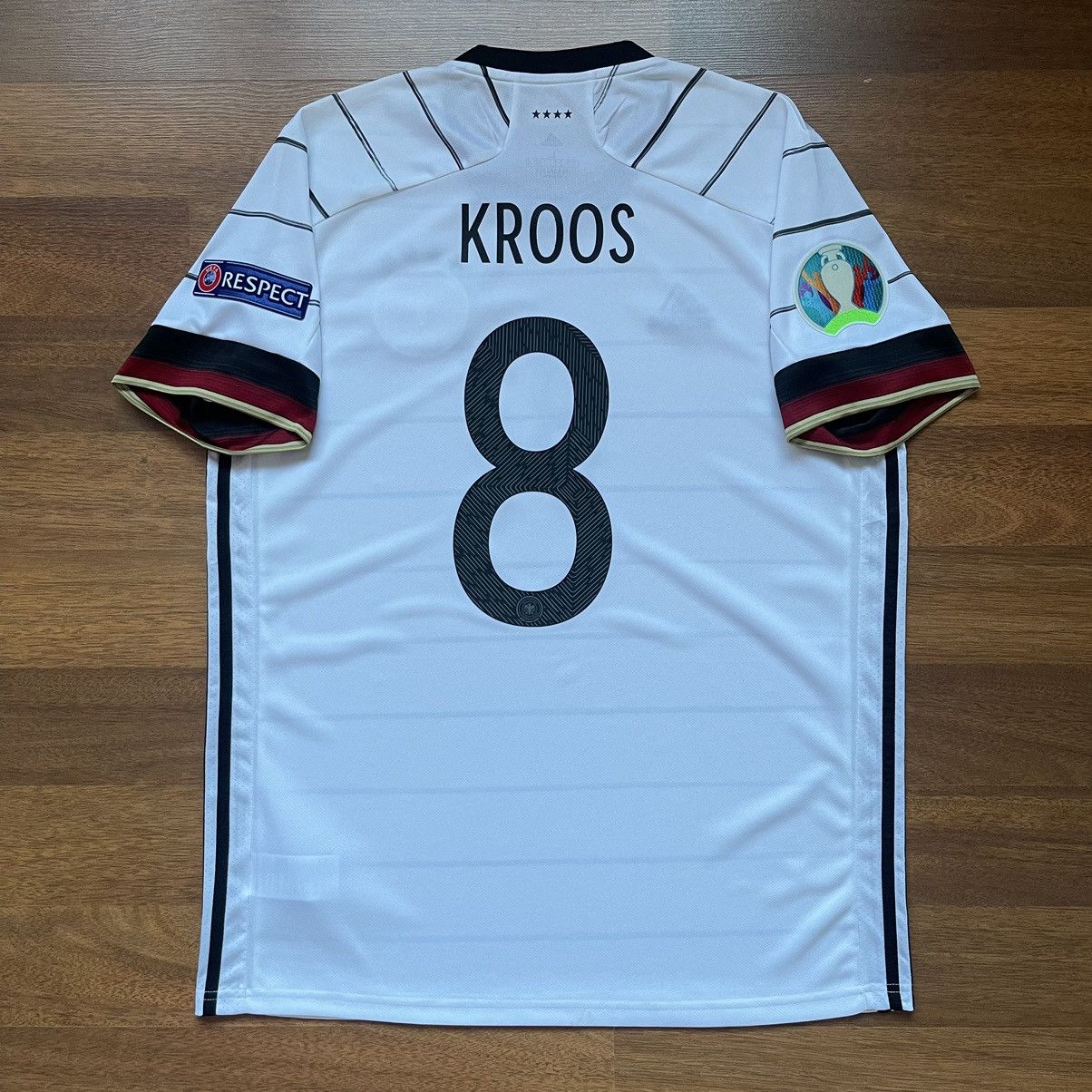 GERMANY ADIDAS 2020 EURO FOOTBALL HOME JERSEY #8 KROOS