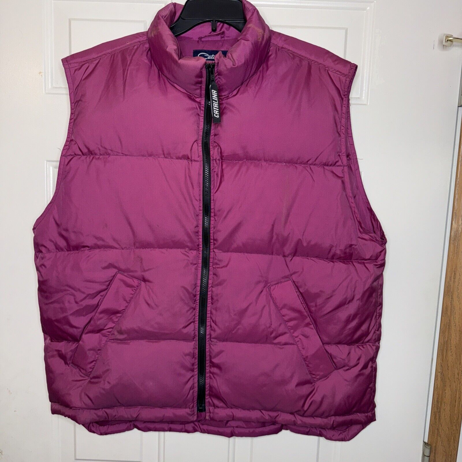 Catalina Catalina Outerwear Puffer Vest Women's XL Raspberry Pink Size XL / US 12-14 / IT 48-50 - 1 Thumbnail