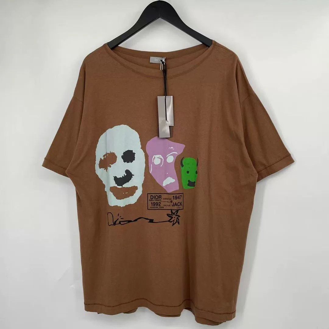 Dior Dior Brown T-Shirt M Men Size US M / EU 48-50 / 2 - 1 Thumbnail