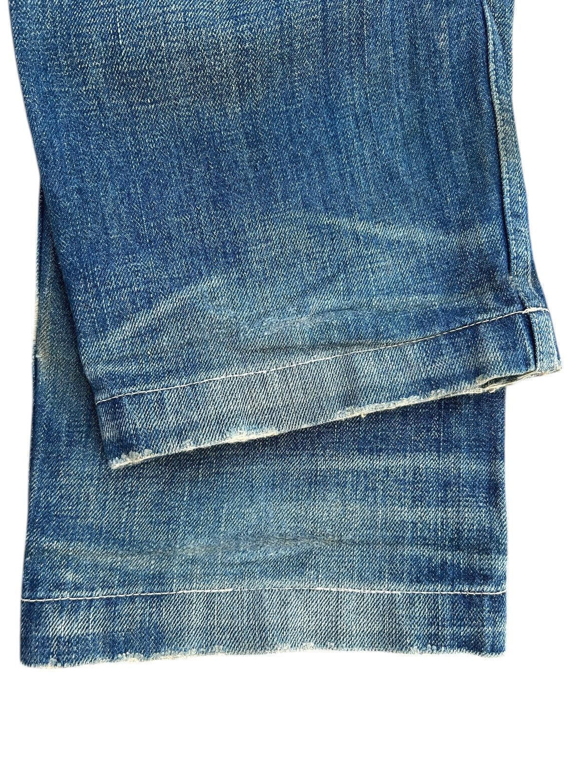Kaws Thrashed Original Fake Kaws Selvedge Denim Jeans Size US 34 / EU 50 - 18 Thumbnail