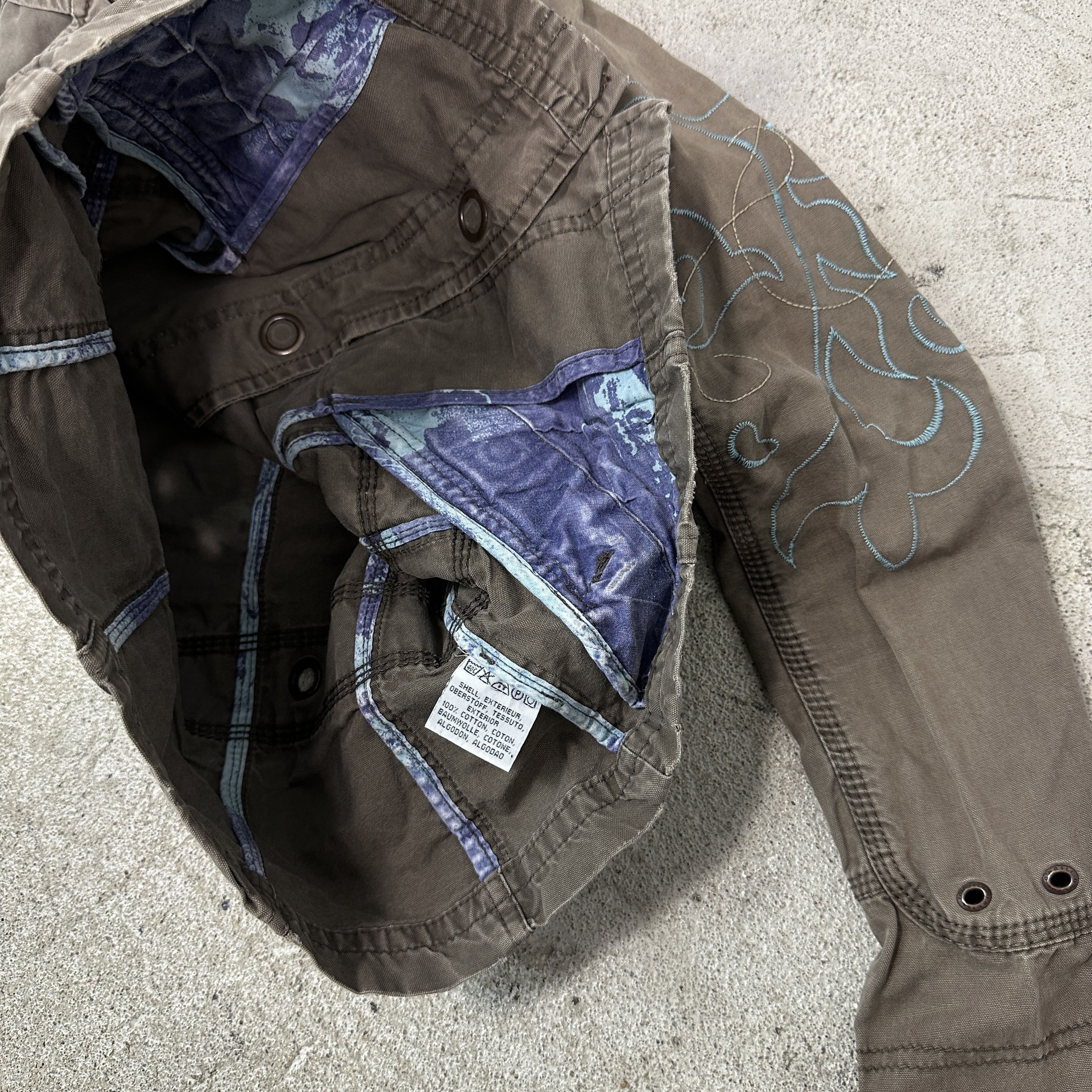 O'Neill Vintage Avant Garde Utility Military Styled oNeil Jacket 00s Size XS / US 0-2 / IT 36-38 - 5 Thumbnail