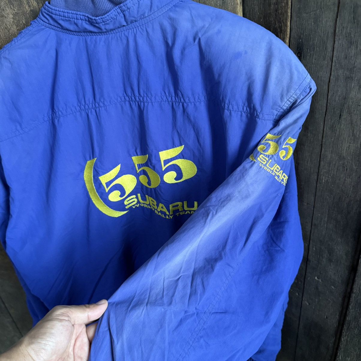 Vintage Vintage Subaru 555 Bomber Jacket Size US L / EU 52-54 / 3 - 4 Thumbnail