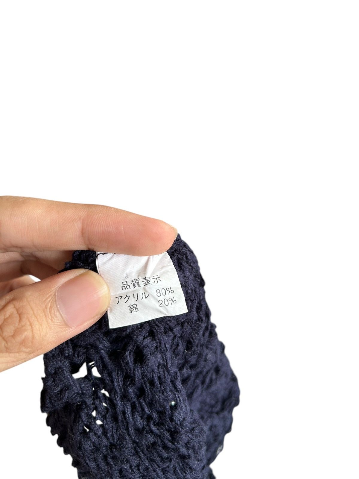 Japanese Brand × Kapital × Vintage Japanese Distressed Punk style knitt Beanie Hats Size ONE SIZE - 9 Thumbnail