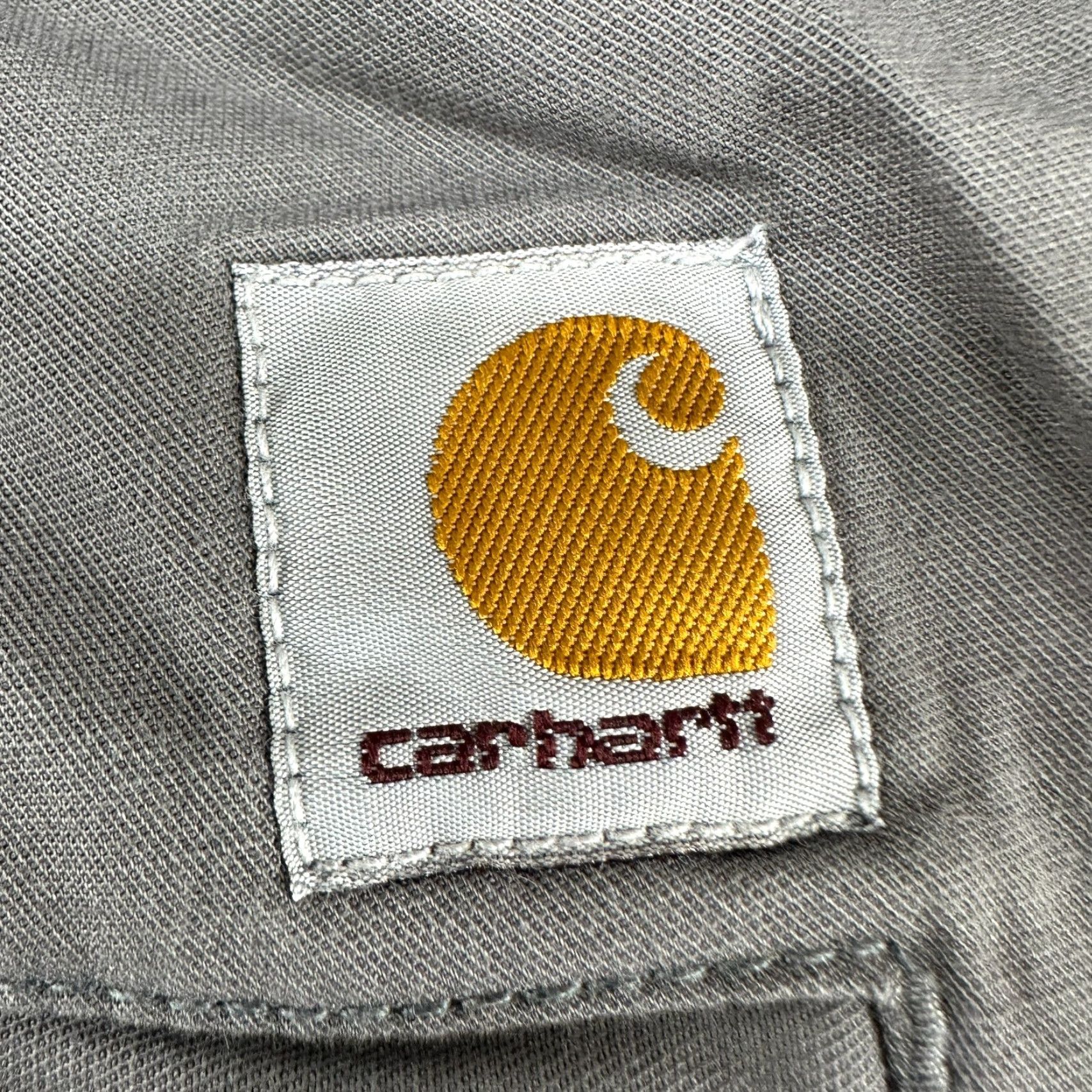 Carhartt Carhartt Pants Mens 34x32 Gray Carpenter Relaxed Fit Rugged Flex Twill Size US 34 / EU 50 - 3 Thumbnail