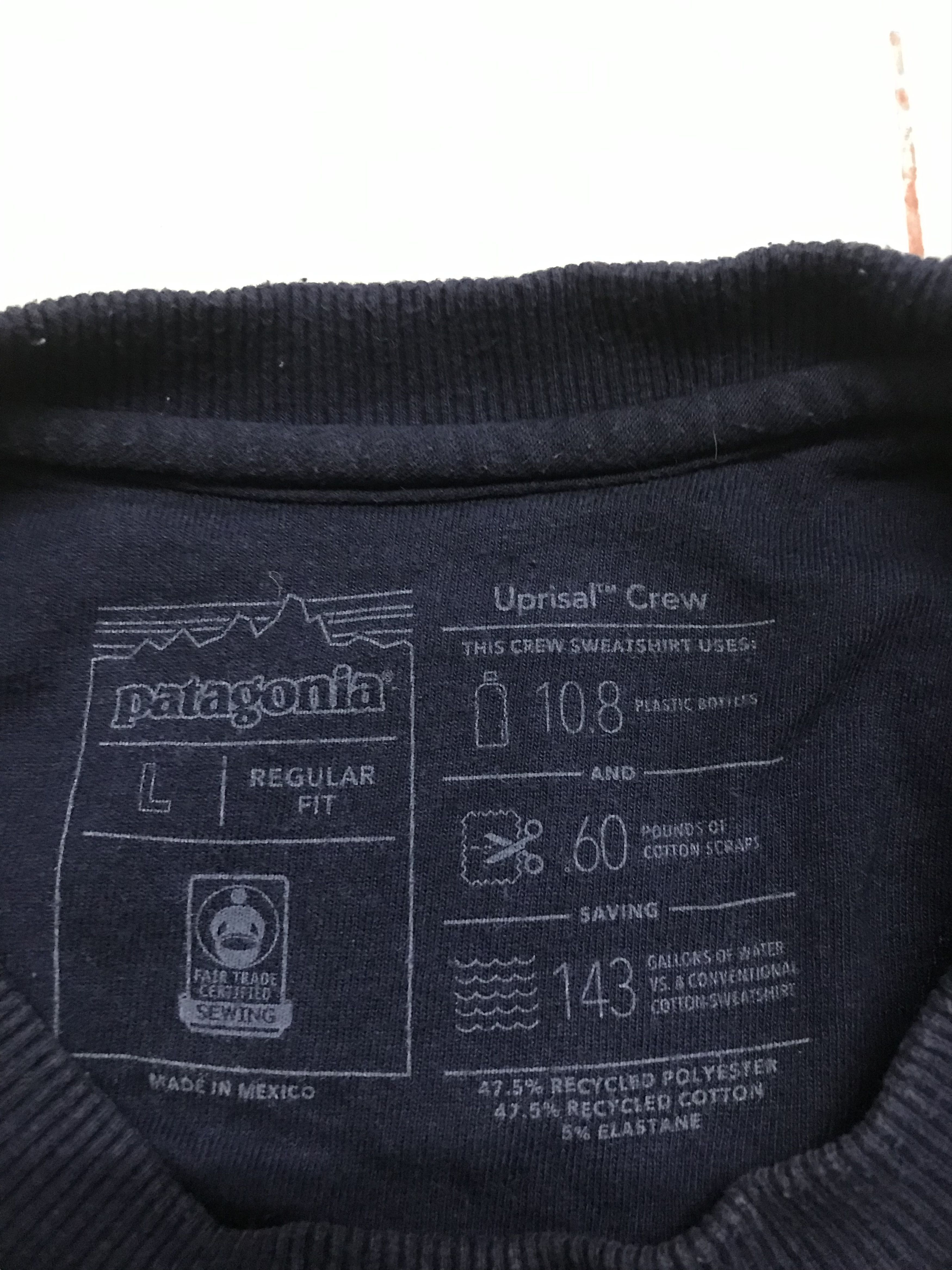 Japanese Brand PATAGONIA CREWNECK SWEATSHRT Size US L / EU 52-54 / 3 - 7 Thumbnail