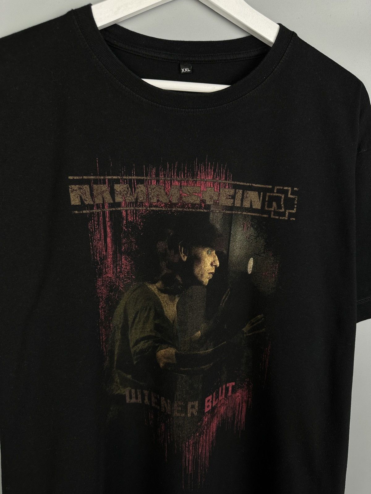 Band Tees Rammstein Wiener Blut Graphic Metal Rock T Shirt Tee Size US XL / EU 56 / 4 - 3 Thumbnail