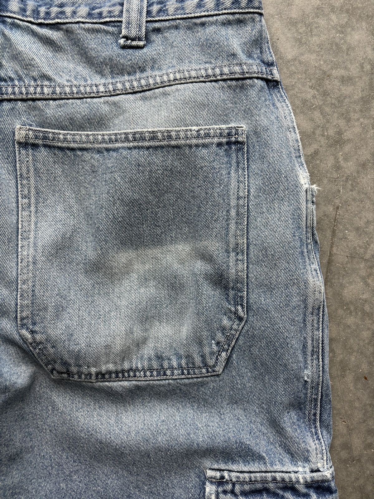 Vintage Vintage Y2K Route 66 Baggy Cargo Jeans 34x30 Size US 34 / EU 50 - 11 Thumbnail