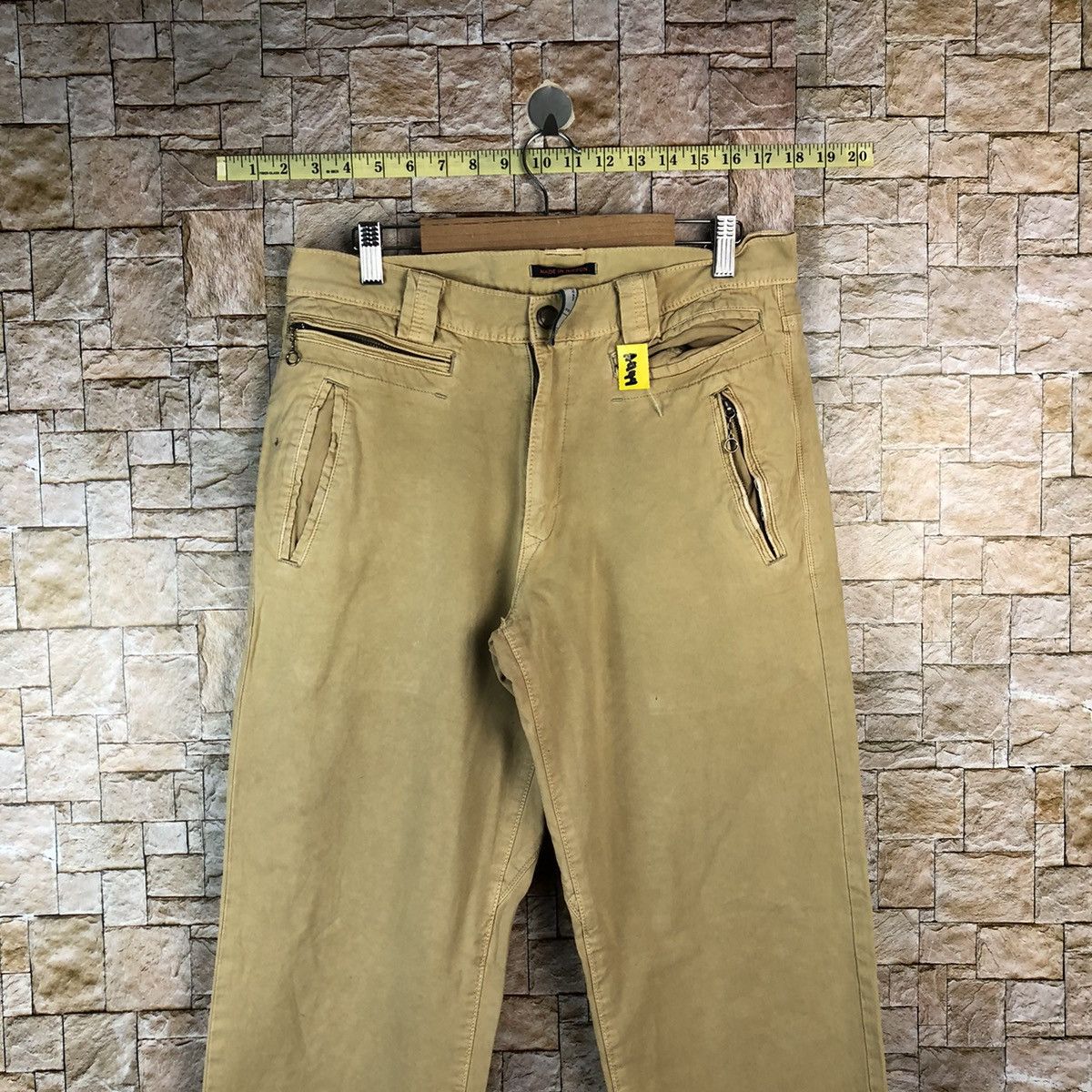 Japanese Brand Blue Way Made In Nippon Brown Casual Pants #A1144 Size US 32 / EU 48 - 2 Thumbnail
