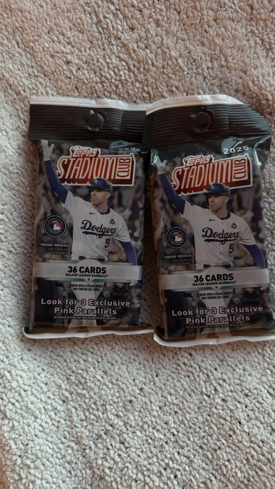 Other Lot Of 2 Hobby Packs 2025 Topps Stadium Club Sealed Size ONE SIZE - 1 Thumbnail