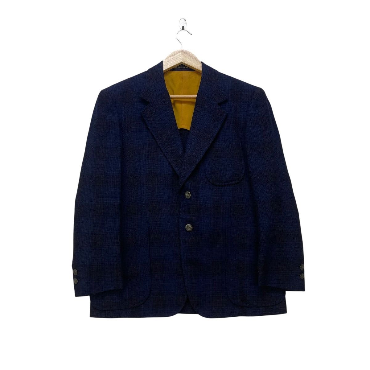 Loro Piana 🔥Vintage Loro Piana Checked Blazer Jacket Size US M / EU 48-50 / 2 - 1 Thumbnail