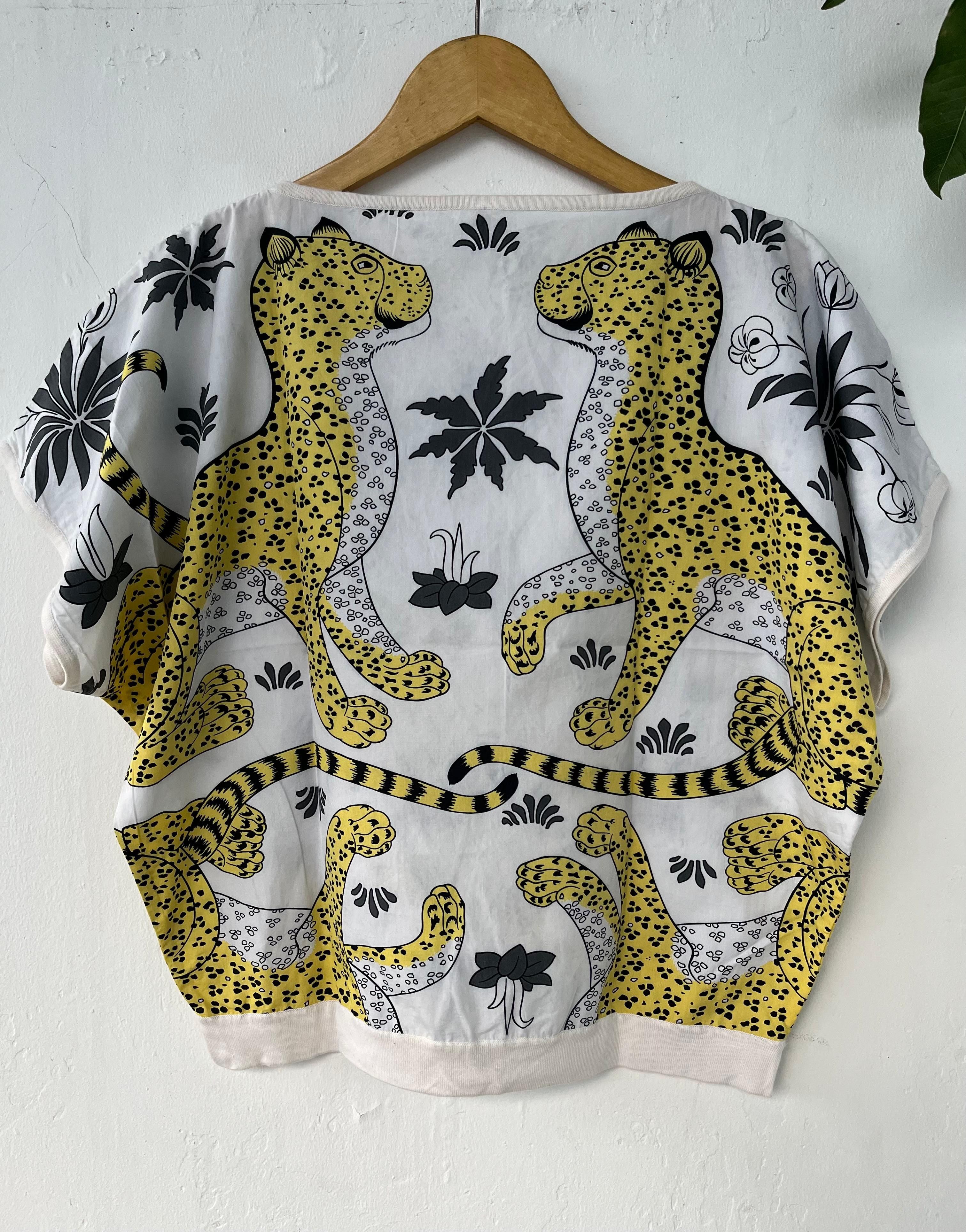 Hermes Hermes Leopard Printed Top Size M / US 6-8 / IT 42-44 - 2 Thumbnail