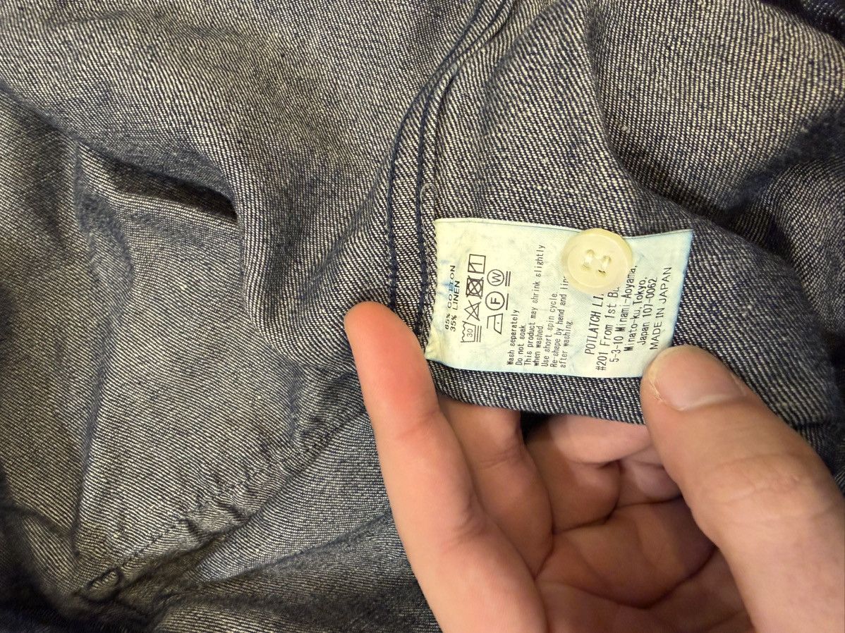 Cav Empt Cav EMPT Denim SS Button Down Shirt Size US XL / EU 56 / 4 - 4 Thumbnail