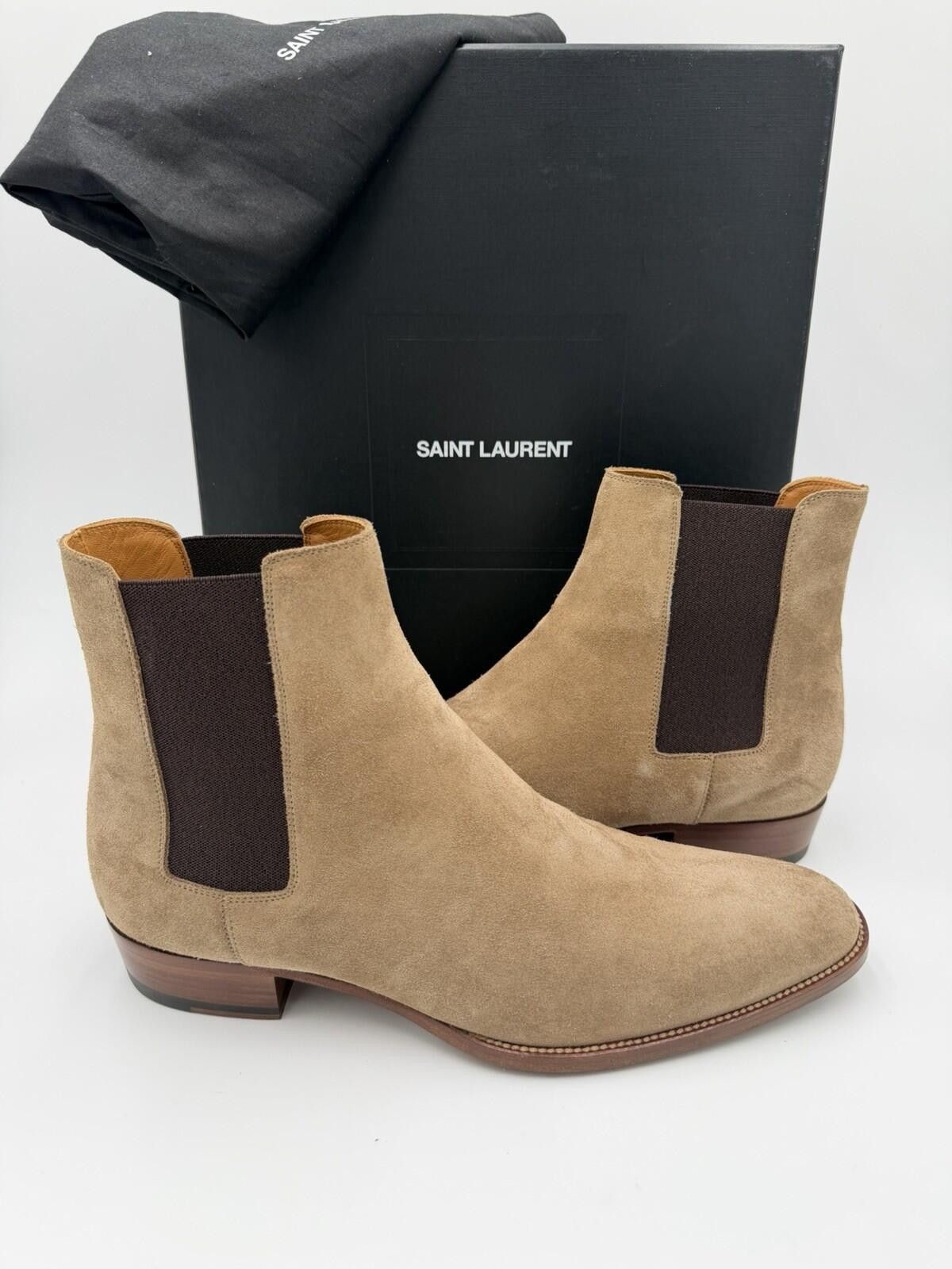 Hedi Slimane × Saint Laurent Paris RARE SS15 LIZARD SKIN WYATT
