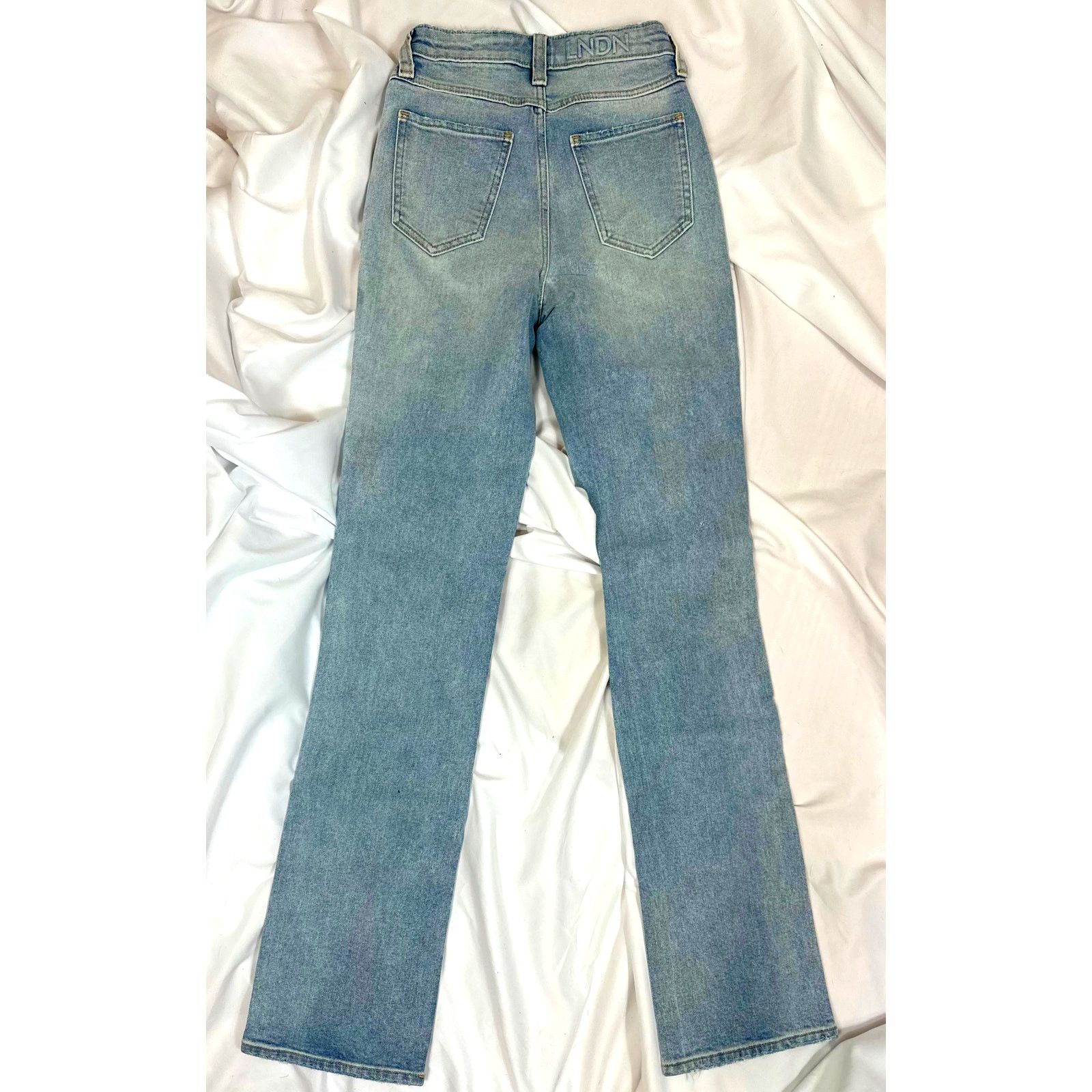 Other LNDN Landon Denim High Rise Distressed Jeans 36" Waist Size 36" / US 14 / IT 50 - 17 Thumbnail