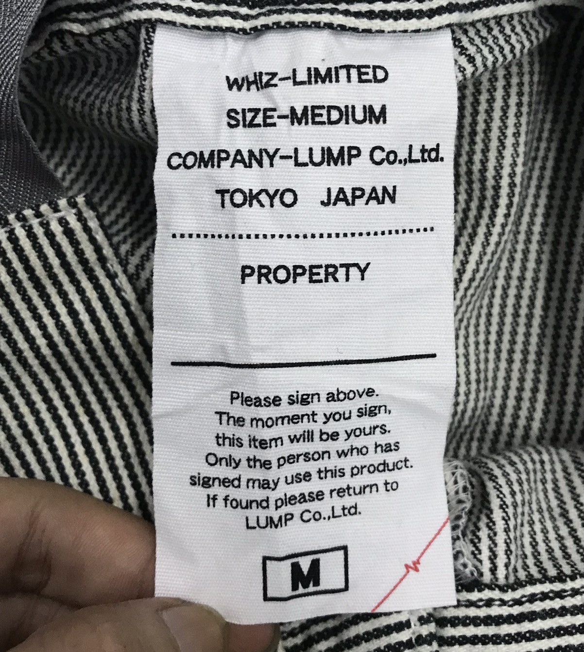 Japanese Brand × WHIZ LIMITED Whiz Limited Made In Japan Overall Size US 36 / EU 52 - 14 Thumbnail
