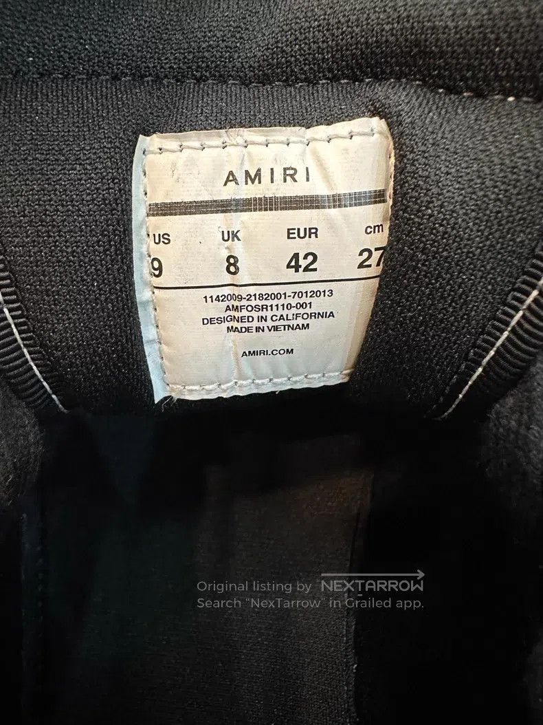 Amiri Amiri US 9 casual shoes Size US 9 / EU 42 - 5 Thumbnail