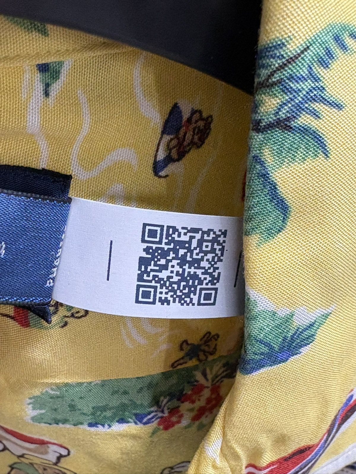 Polo Ralph Lauren Yellow Hawaiian Shirt Bear Print Ralph Lauren Men’s XS Size US XS / EU 42 / 0 - 6 Thumbnail