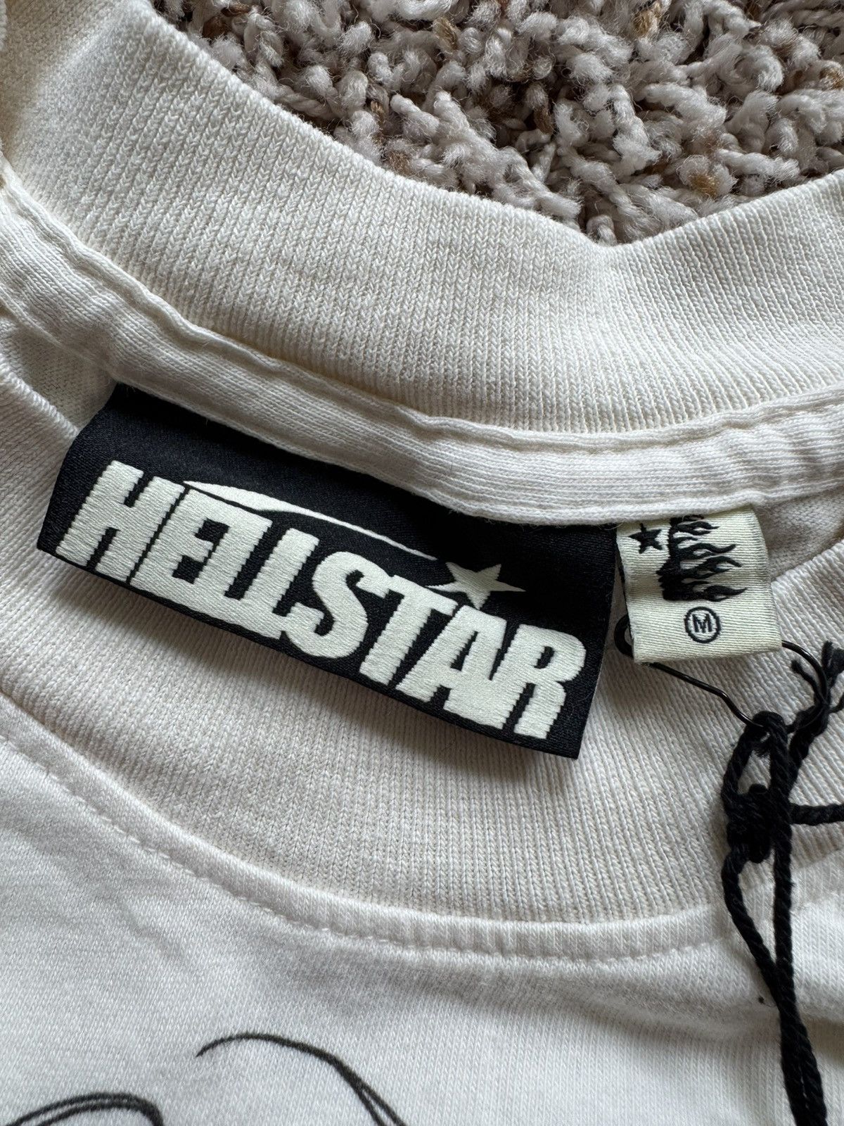 HELLSTAR Hellstar Blood Scan Tee Shirt White Size US M / EU 48-50 / 2 - 17 Thumbnail