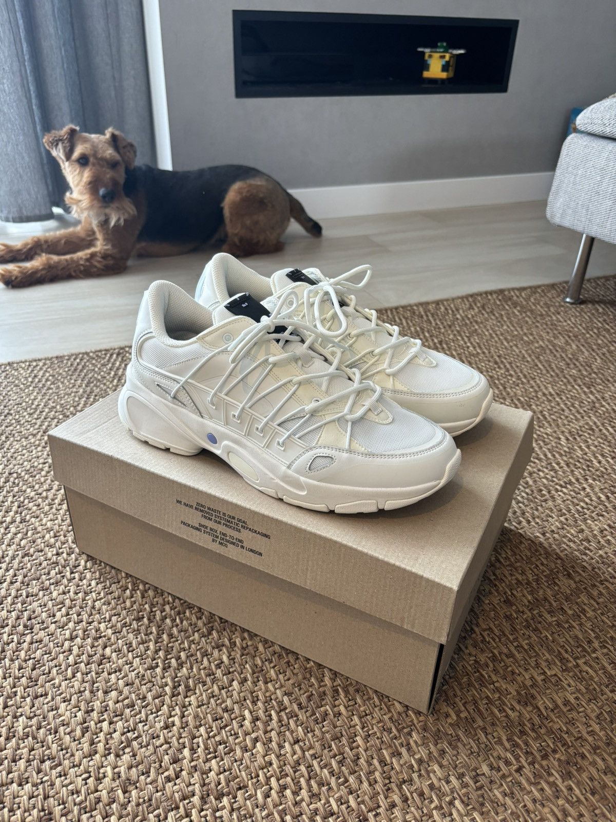 image of Alexander Mcqueen Mcq Aratana Sneaker in White, Men's (Size 9)