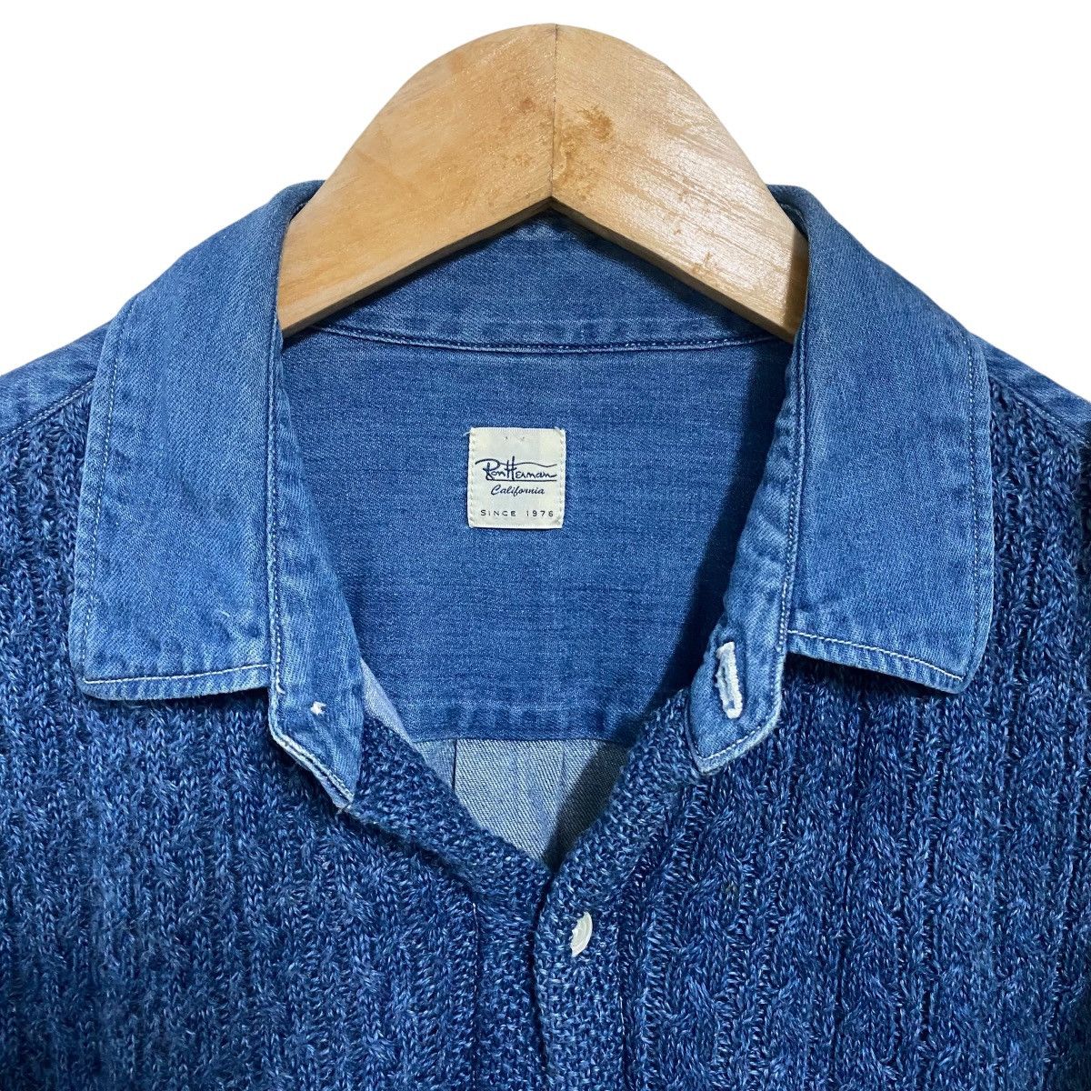 Ron Herman Ron Herman Denim Shirt Size US L / EU 52-54 / 3 - 7 Thumbnail