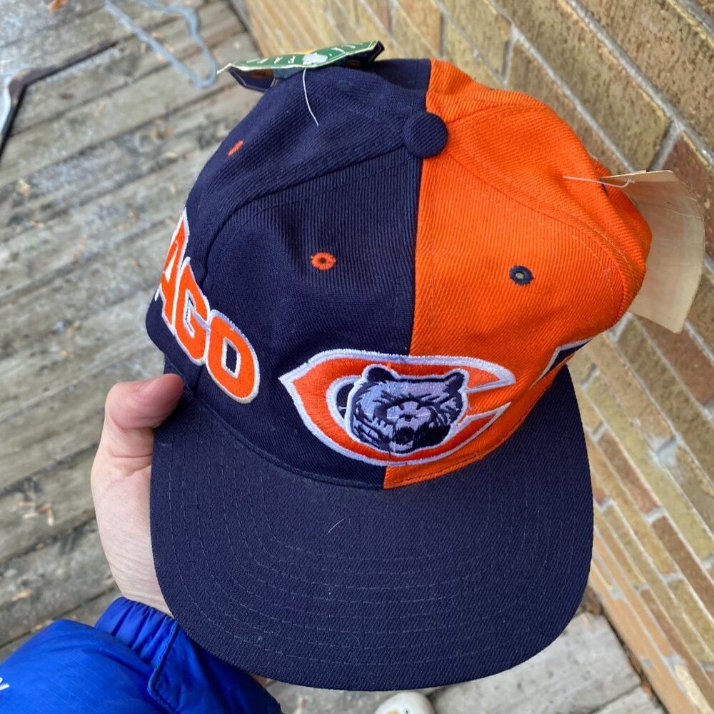Ccm BNWT 90S Chicago Bears NFL CCM Baseball Hat Cap Embroidered Size ONE SIZE - 7 Thumbnail