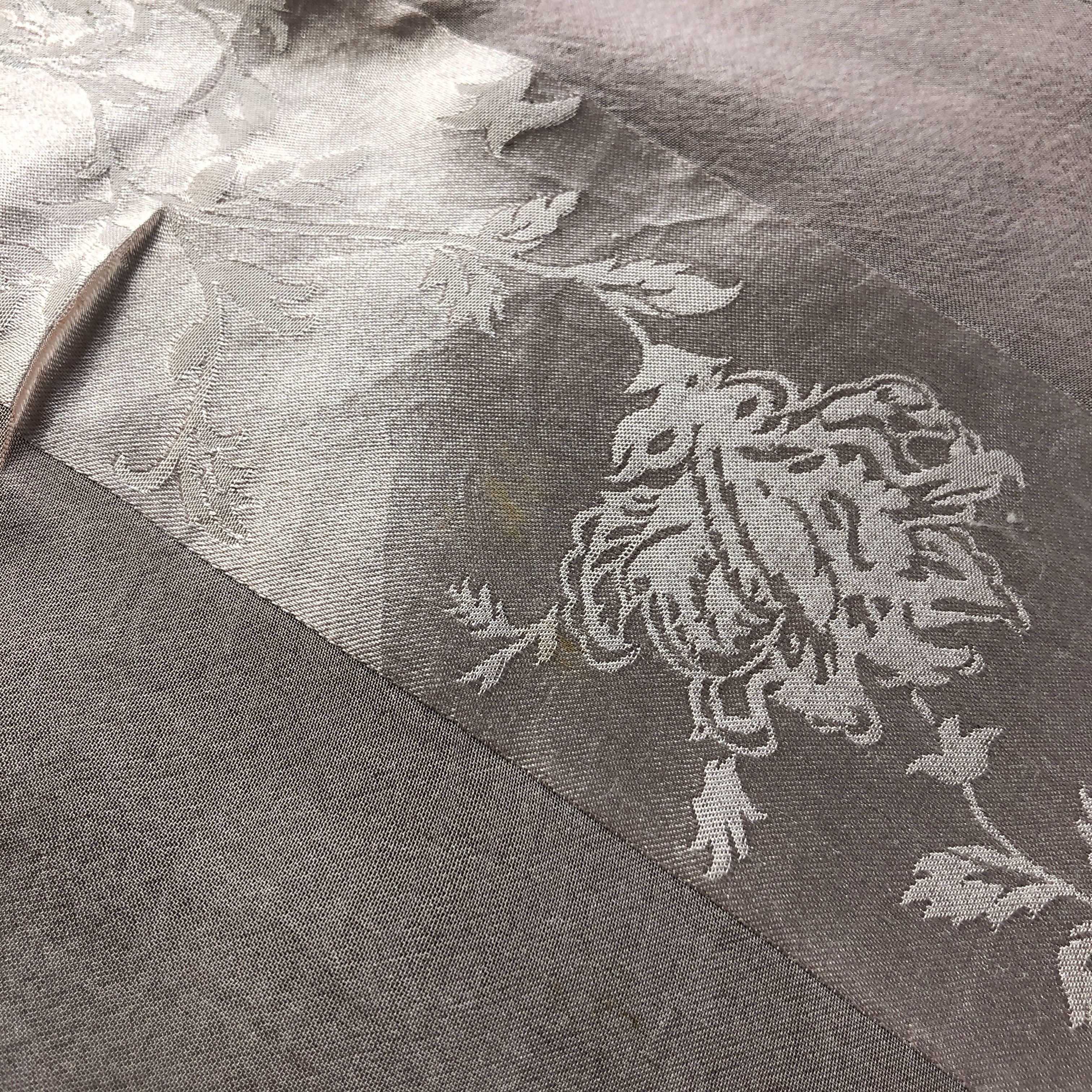 Hanae Mori Vintage Hanae Mori Floral Silk Scarf M1261 Size ONE SIZE - 7 Thumbnail