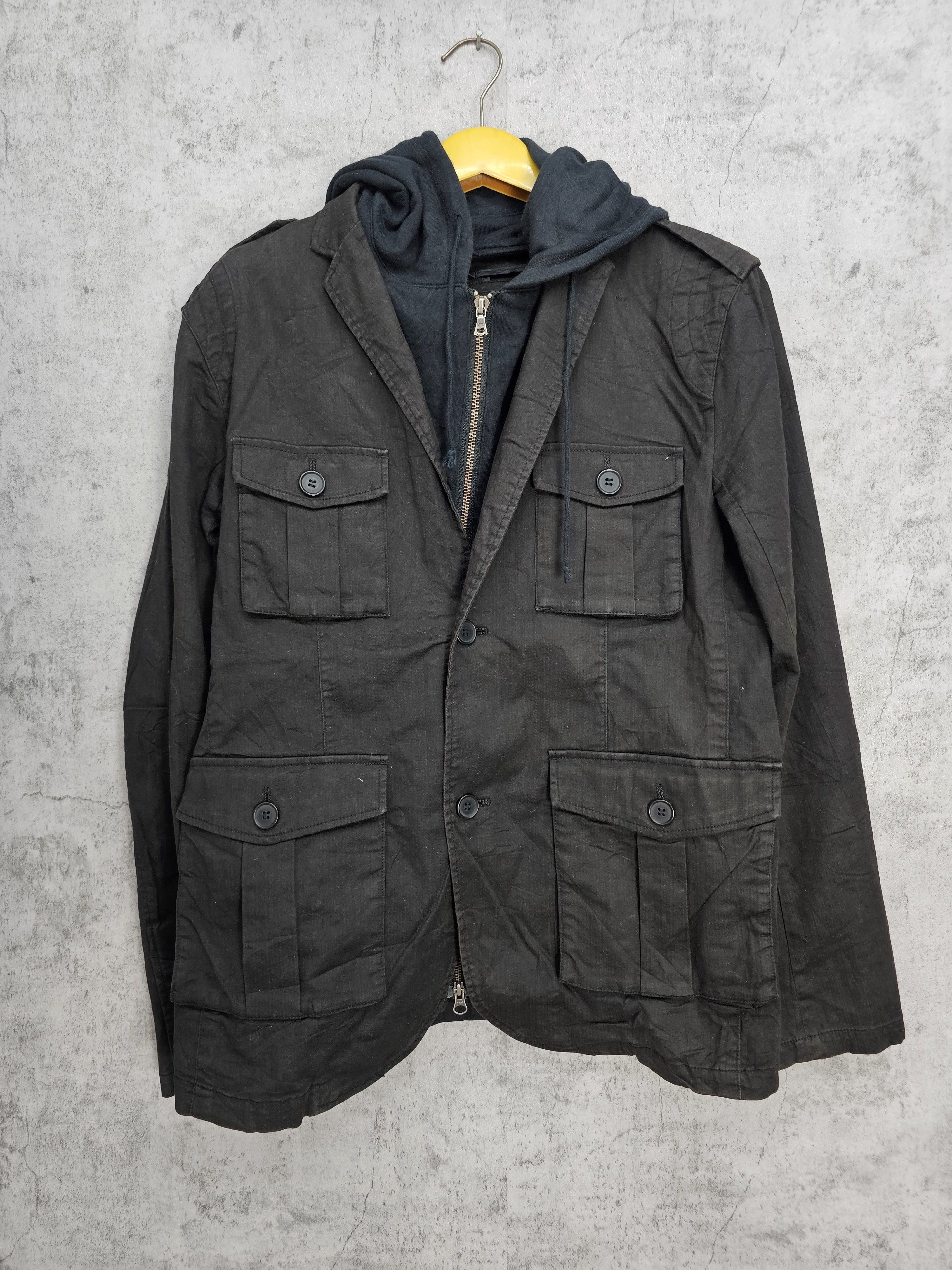 Beams Plus BEAMS Multi Pocket Blazer Hoodies Jacket J0055 Size US L / EU 52-54 / 3 - 2 Thumbnail