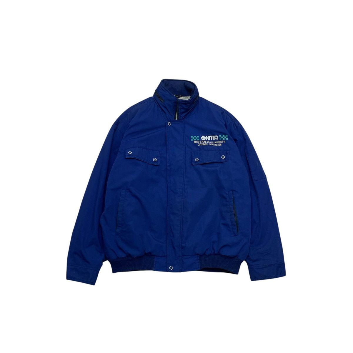 Nissan 💥Vintage Nissan Bomber Jacket Size US M / EU 48-50 / 2 - 1 Thumbnail