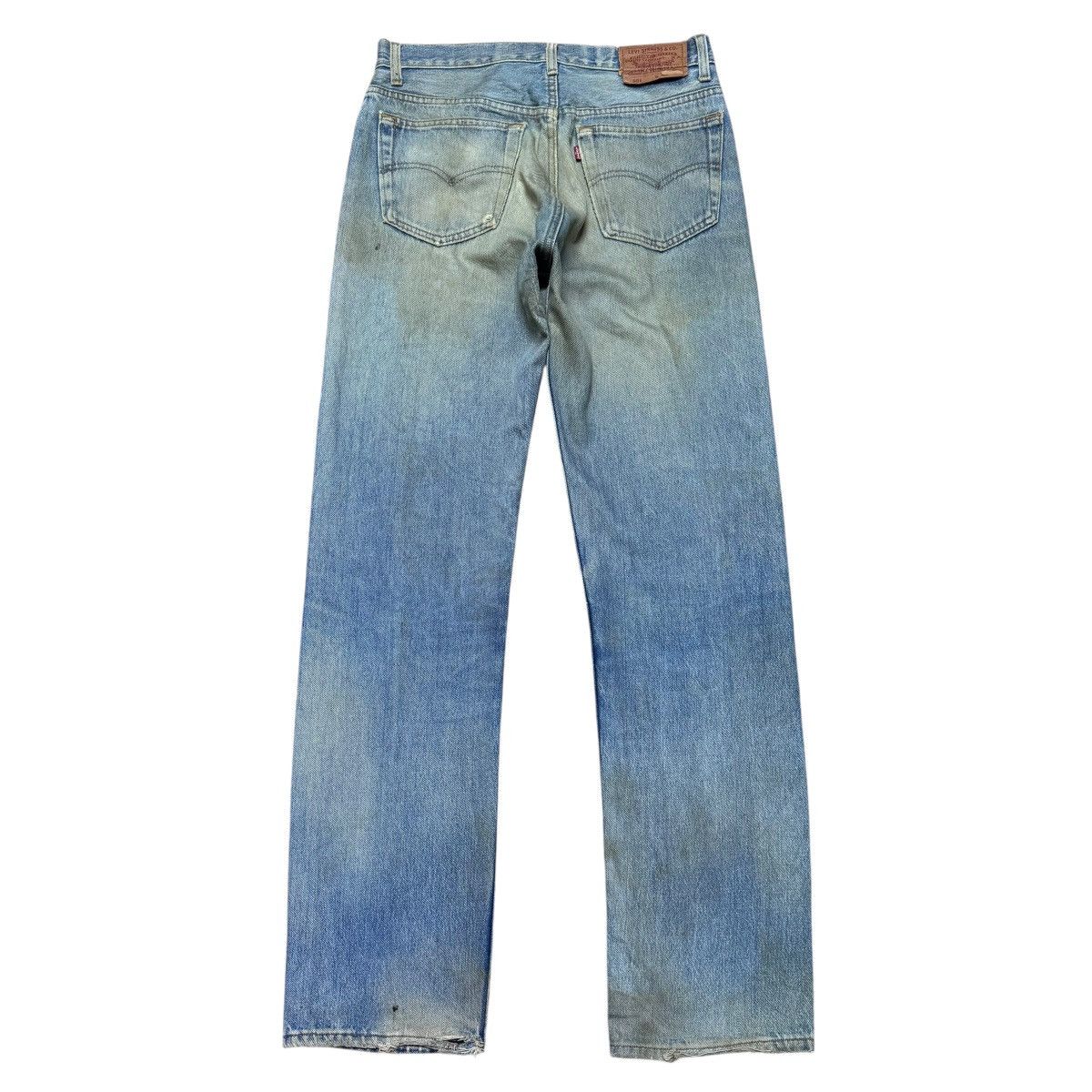 Levi's Vintage 90s Levis 501 Dirty Wash Rusty Jeans Size US 32 / EU 48 - 2 Thumbnail