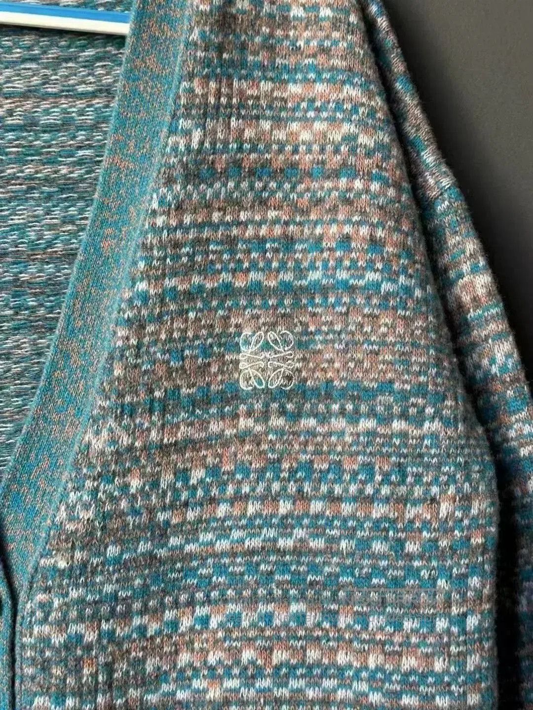 Loewe loewe light blue knitted wool cardigan. Size XS / US 0-2 / IT 36-38 - 3 Thumbnail