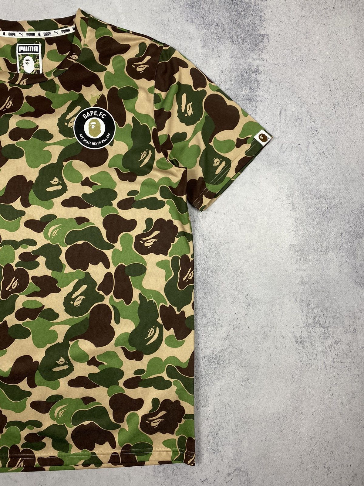 BAPE PUMA camoポロシャツ PUMA x BAPE