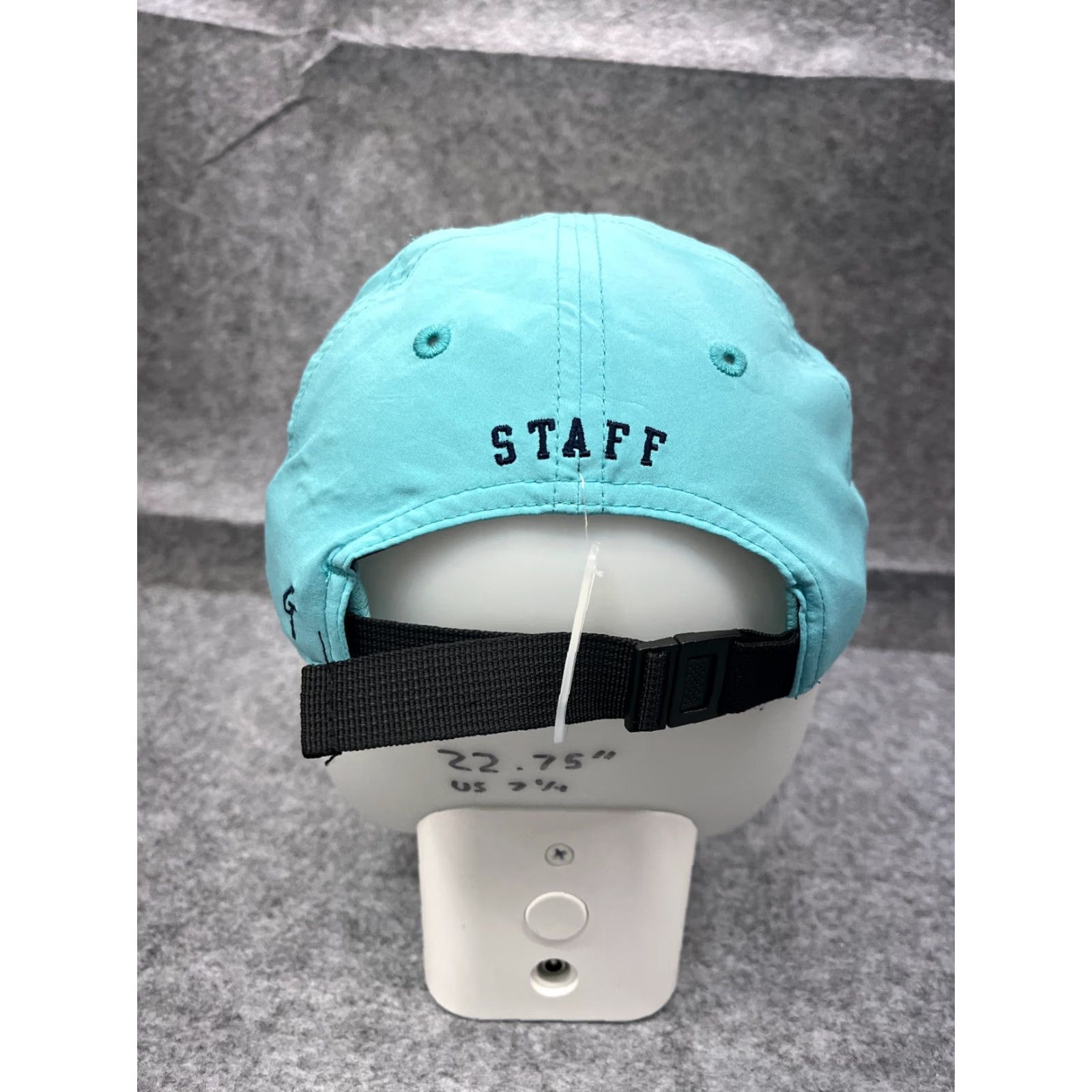 Vintage Willow Beach Black Canyon Staff Hat Cap Strap Back Adult One Size Blue Polyester Hat/Cap Men Adjustable Lightweight Baseball Cap Beach Outdoor Mens Size ONE SIZE - 6 Thumbnail